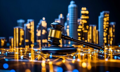 Gavel and Cityscape: Justice in the Urban Landscape