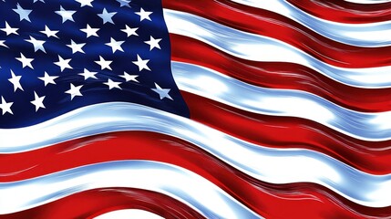 image of the american flag