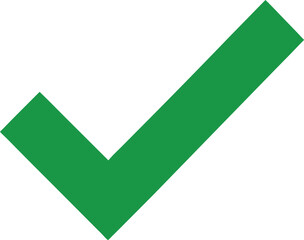 green check mark