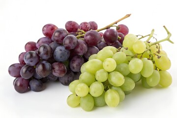 Fototapeta premium red and green grapes