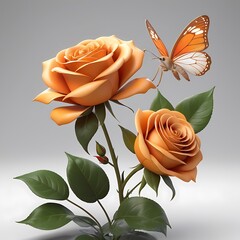 Golden Bloom: Dance of the Butterfly