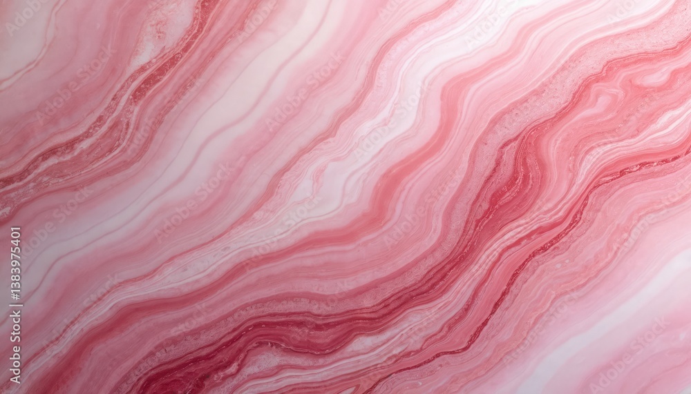 Poster abstract pink marble texture background featuring natural patterns, wavy lines. natural stone patter
