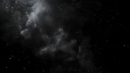 Fototapeta premium Abstract Dark Space Nebula With Stars