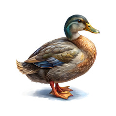 Obraz premium High quality duck PNG file with clear background