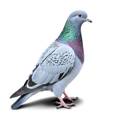 Naklejka premium pigeon isolated on transparent background