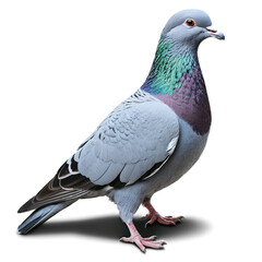 Obraz premium pigeon isolated on transparent background