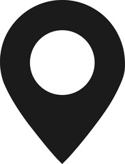 map pointer icon vector