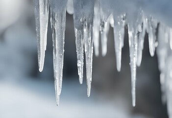 square white format icicles background snow stalactite ice wintery freeze frost cold refrigerate degree icicle iced age cool december crystals minus weather christmas winter celsius glacé tap