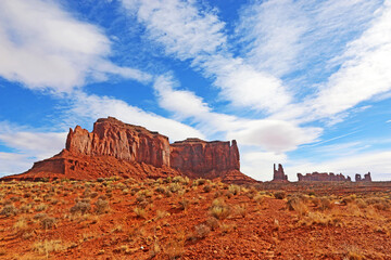 Rocks of Monument Valley, Utah	