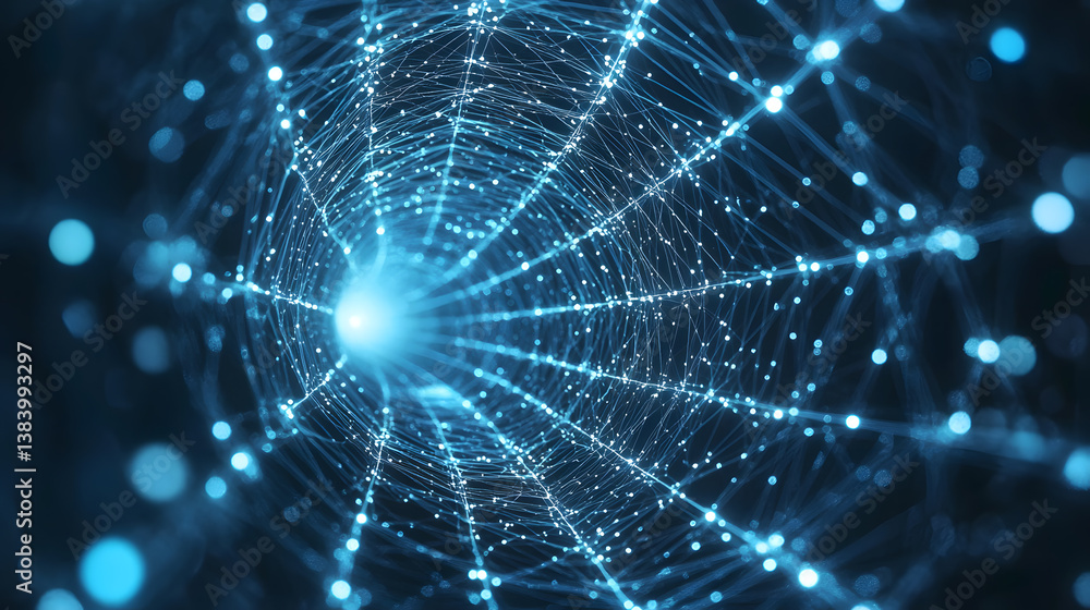 Poster blockchain cybersecurity and encryption visualized a deep dive into digital security cyber landscape