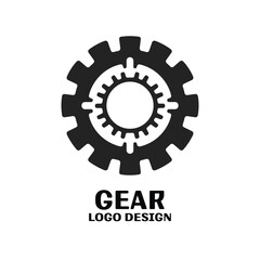 Gear Vector Logo Design
