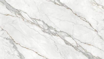 Obraz premium High-resolution white marble texture with subtle gray veins. Minimalist, elegant, and neutral, ideal for luxury branding or product mockups