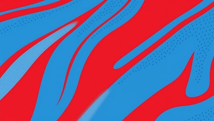 Fototapeta premium Blue and Red Sports Clothing Fabric Texture