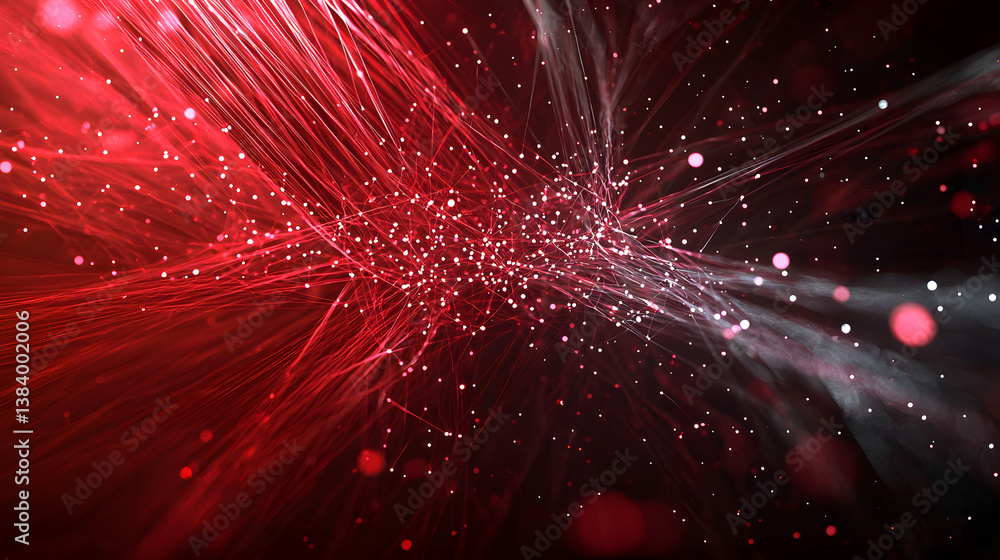 Poster dynamic quantum computing visualizations digital art abstract environment multidimensional data repr