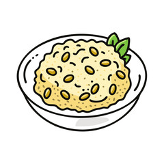 tempura vector art, tempura icon, food vector illustration