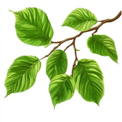 Fototapeta premium Spring/summer: beech, oak, park.