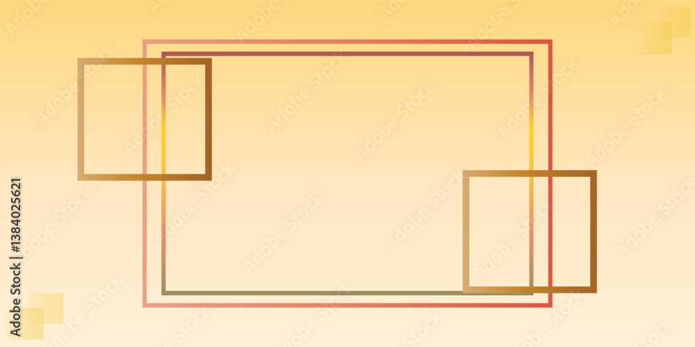 Poster abstract background yellow gradient summer style colors design. smooth soft colorful banner backgrou