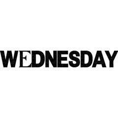 Name Wednesday Sign