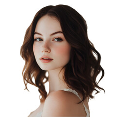 Fototapeta premium Woman, Portrait, Beauty, Face, Girl