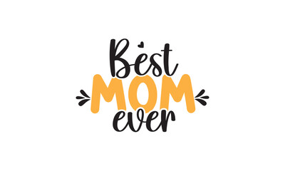 Mother's Day Typography T-Shirt Design 