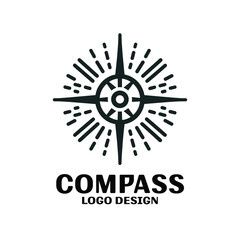 Compass Vector Logo Design