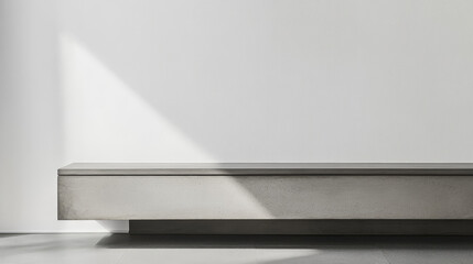 Obraz premium TV cabinet the cabinet in modern living room on white wall background,3d rendering