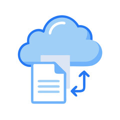  Icon for Cloud File Synchronization