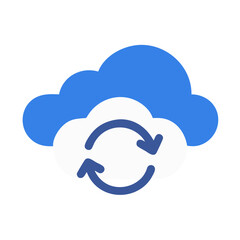  Cloud Sync Icon for Data Management