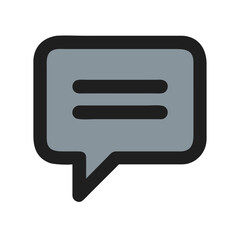 Icon Representing Instant Messaging