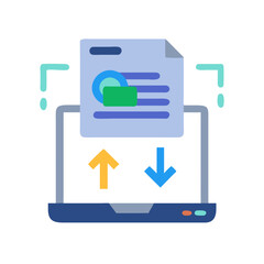  File Transfer Icon for Internet Services