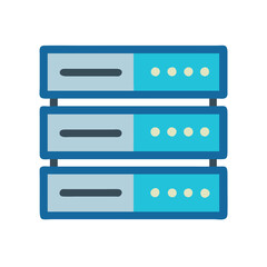 Obraz premium Icon for Server Racks