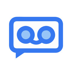 Obraz premium Voicemail Icon for Communication Devices