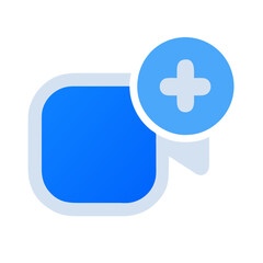 Obraz premium Stylish Zoom Icon for Online Meetings