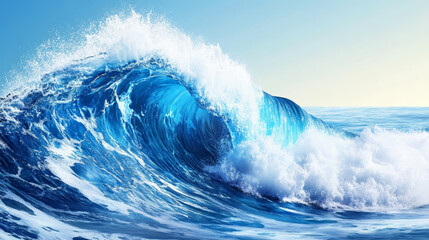 Blue water paper cut waves, sea and ocean ripple. 3d vector papercut empty banners or frames with wavy layers for environment or World Water day. Poster templates for Save the Oceans day 8th June