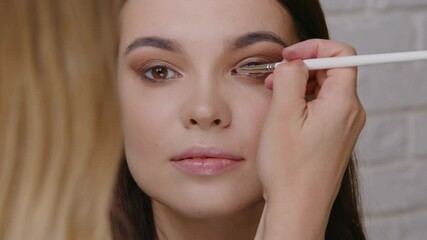 Makeup Application Closeup Creating a Truly Stunning and Gorgeous Look for All Occasions