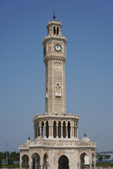 Fototapeta premium Izmir Clock Tower in Izmir, Turkey
