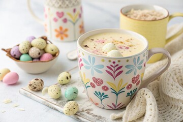 cup of tea and cookies