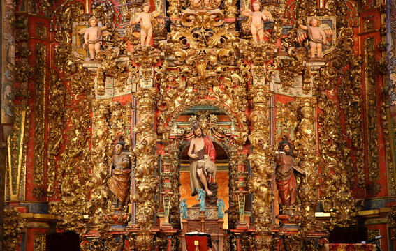 Retablo mayor, Catedral Metropolitona de Bajajoz 