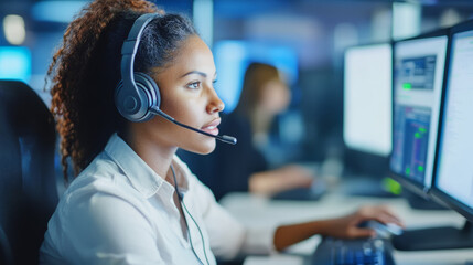 Emergency call center operators providing public assistance