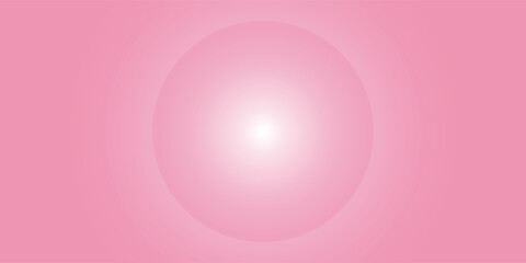 Obraz premium Vector. Empty pink white color studio room background. Template mock up for display or montage of product. Business backdrop.