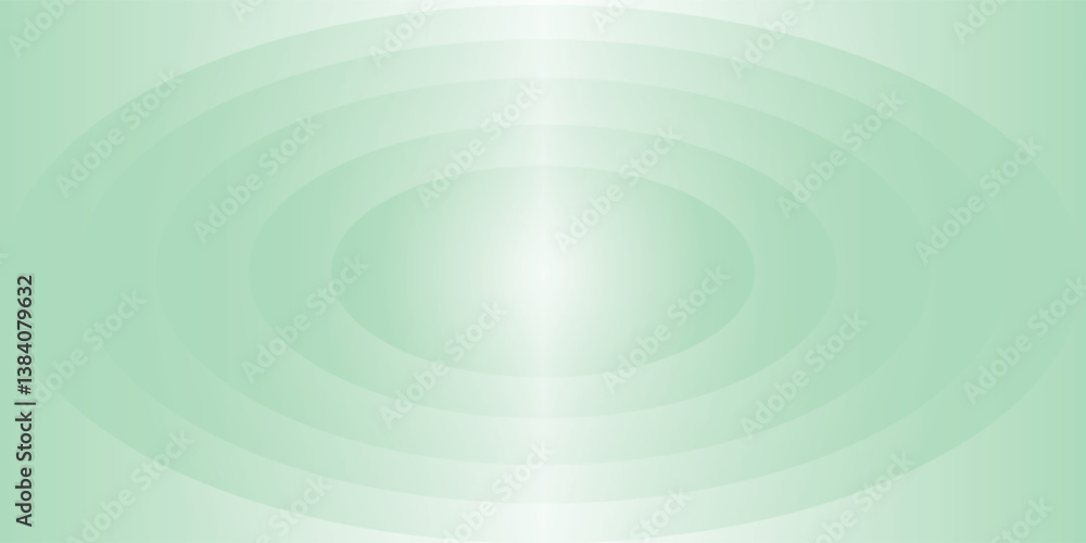 Poster green background abstract with gradient in empty room studio,