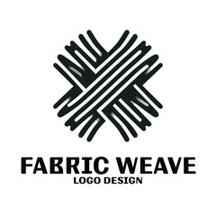 Fabric Weave Vector Logo Design