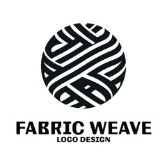 Fabric Weave Vector Logo Design
