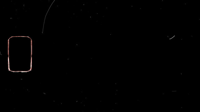 Super 8 photo Overlay, Noise Dirt Vintage. 8mm Frame and Texture. Nostalgic photo Effect. High quality photo