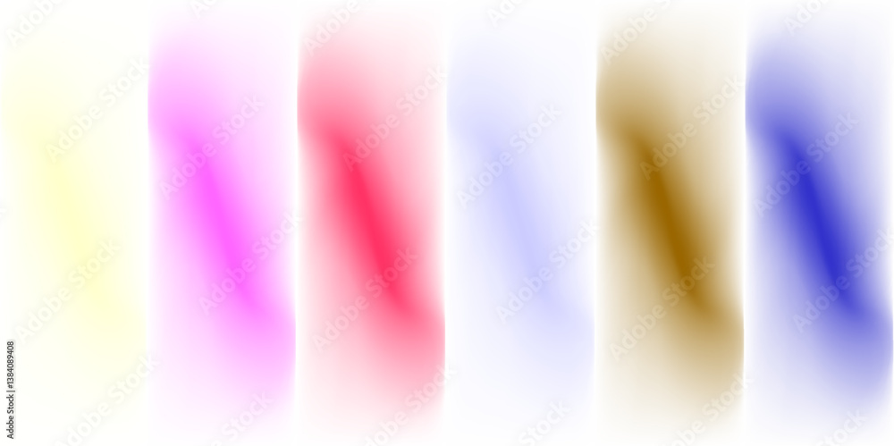 Poster abstract technology set of color modern featuring a curve colorful grainy wallpaper texture effect d
