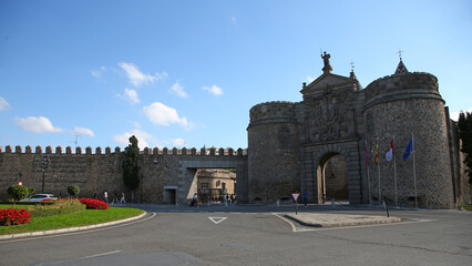 Puerta Nueva de Bisagra, Toledo, España