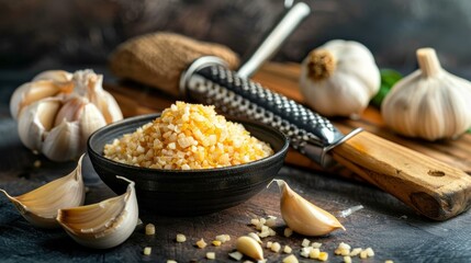Garlic is a versatile ingredient rich in vitamins for boosting immunity and adding flavor in cooking.