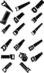 Printsaw tool, wood, iron, vector, saw, tool, industry, blade, graphic, steel, disc, sharp, work, illustration, isolated, white, black, chainsaw, circular saw, construction, cutting, equipment, icon, 