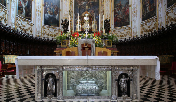Catedral de San Alejandro M&aacute;rtir, B&eacute;rgamo, Italia