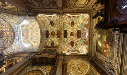 Basílica de Santa María la Mayor, Bérgamo (Italia).